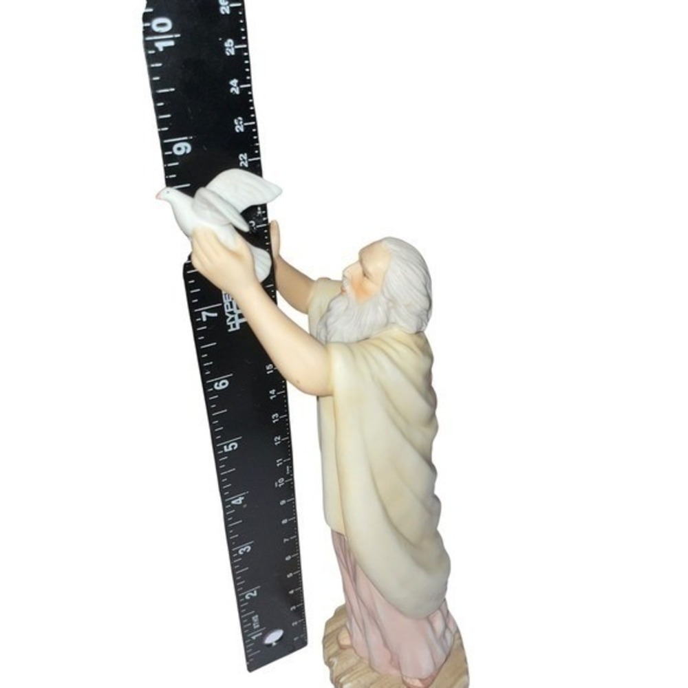HOMCO Noah Figurine 1996 Home Interiors Religious‎ 8" Christian Decor - Picture 5 of 7